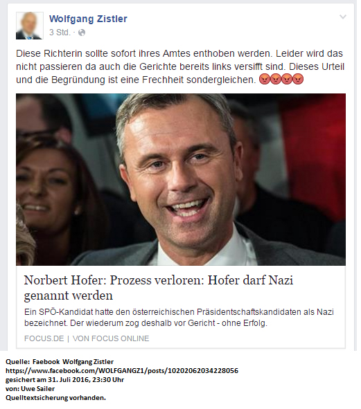 1607312231 fb Zistler Wolfgang Richterin des Amtes enthoben Gauss!