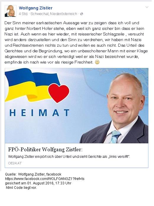 160801 1734 fb Zistler Antwort auf Österreich