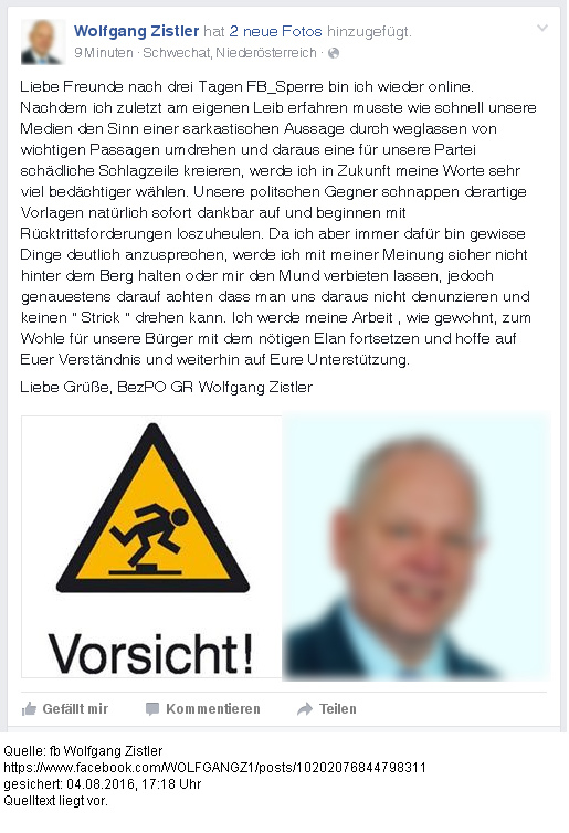 1608041709 Zistler antwortet wieder Gauss!